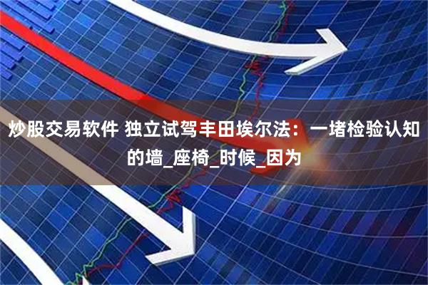 炒股交易软件 独立试驾丰田埃尔法：一堵检验认知的墙_座椅_时候_因为